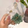 Acrylic Jelly Flower Hair Clip for Women's Fashion Hairpin Balls Head Hair Claw Shark Clip Girls Hair Accessories