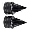 NEW-Black Front Axle Cap Nut Cover For  Street Glide Road King Low Rider