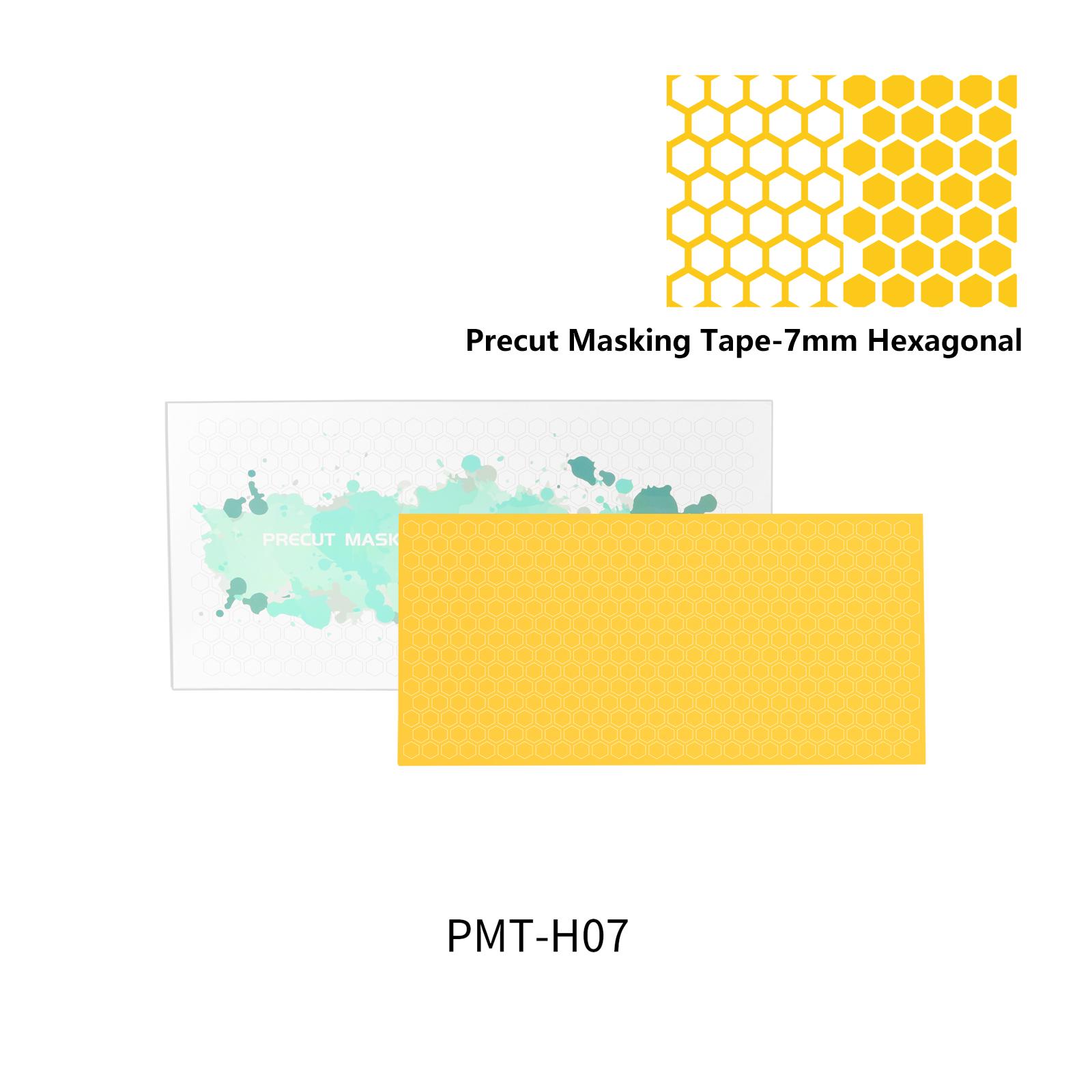 DSPIAE Precut Masking Tape PMT-H03 3mm PMT-H05 5mm PMT-H07 7mm PMT-H09 9mm PMT-SP Squiggle Pattern PMT-DC Digital Camouflage