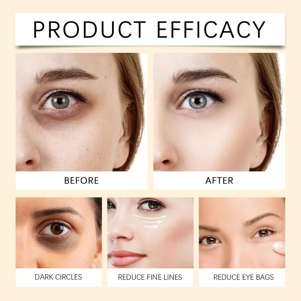 Eye Moisturizing Care Ball Essence Firming Skin, Improving Eye Area and Relieving Dryness Lifting Massage Ball Eye Cream Essence