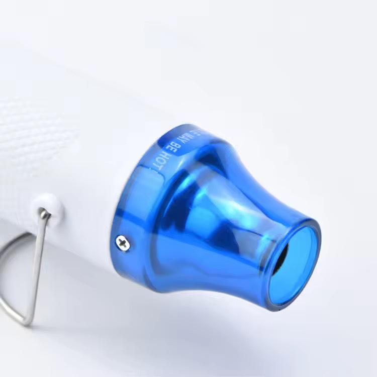 220V Heat Gun for Embossing, Shrink Film, Label Removal, and Phone Case Repair.