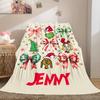 Christmas Gift Comedy Movie How the Grinch Stole Christmas blanket home warming, four season bed decoration sofa cover flannel throwing blanket K10