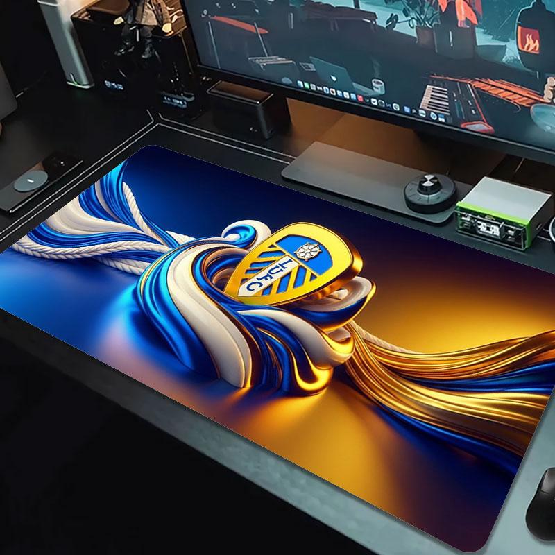 Leeds United Large Size Mouse Pad Large Gaming Table Cushion Non-slip Laptop Tablet Big Mousepad XXL Mat Mini PC Playmat With Lock edge
