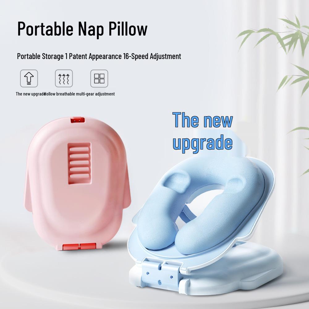 Elementary Student Desk Nap Pillow - Ice Silk Classroom Sleeping Aid