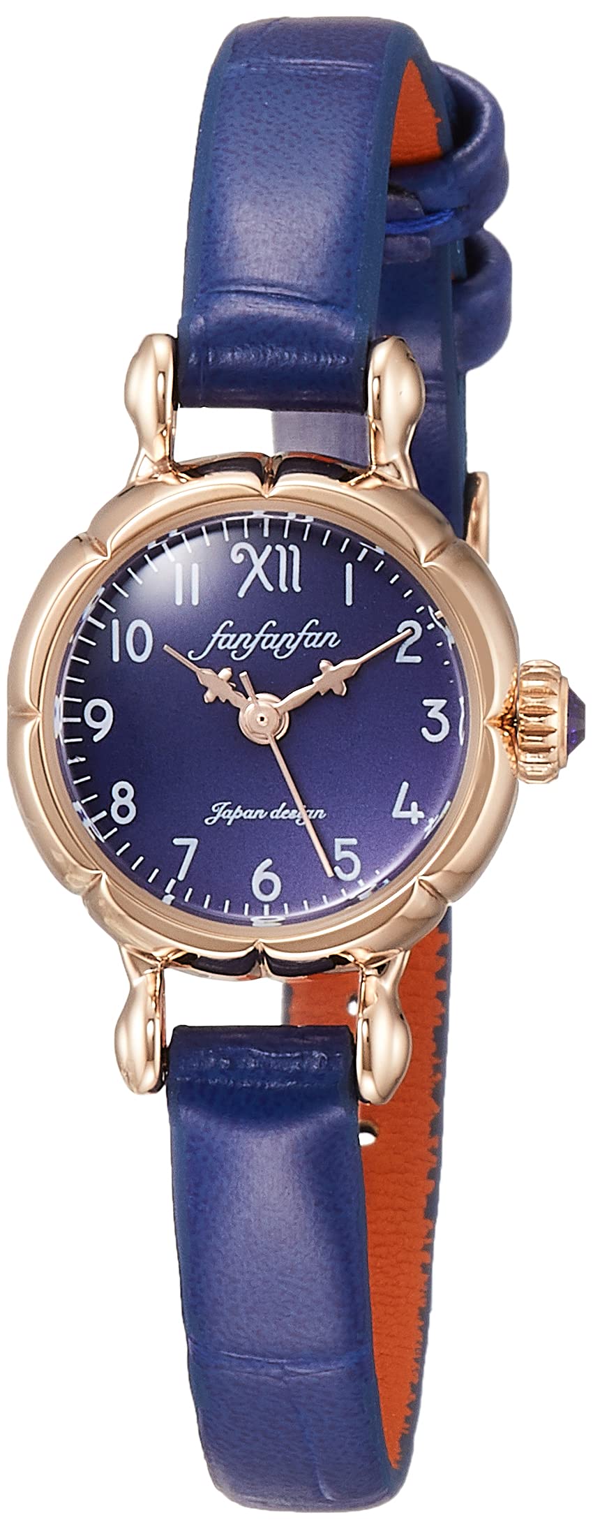 

ALIAS Watch F3 Classic Analog Waterproof Leather Strap FP003BL2 Women s Blue