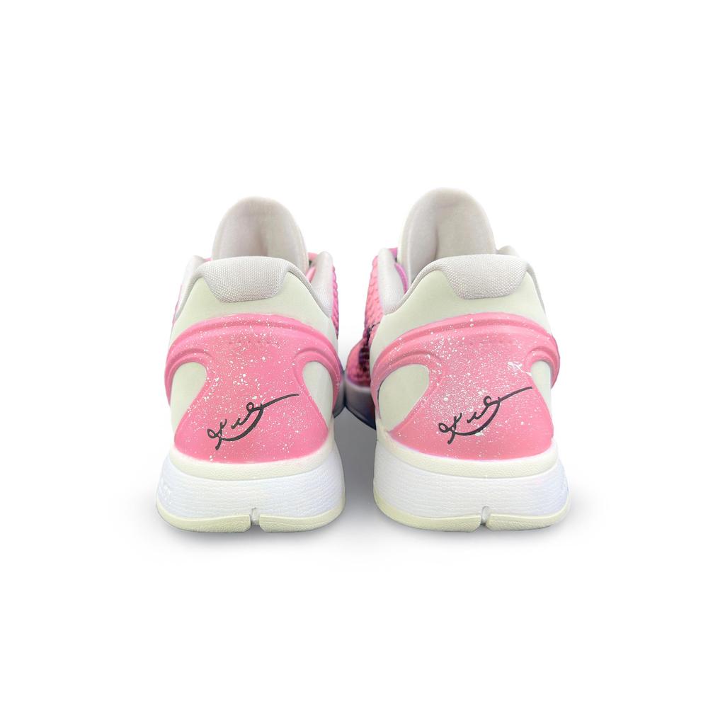 Nike Zoom Kobe 6 Protro 'All Star 2.0' Slip Resistant Anti Rollover Low Top Basketball Shoes Unisex Pink FQ3546-100(Team258-)