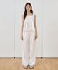 BIBYSEOB Square Neck Sleeveless Blouse White [T52]