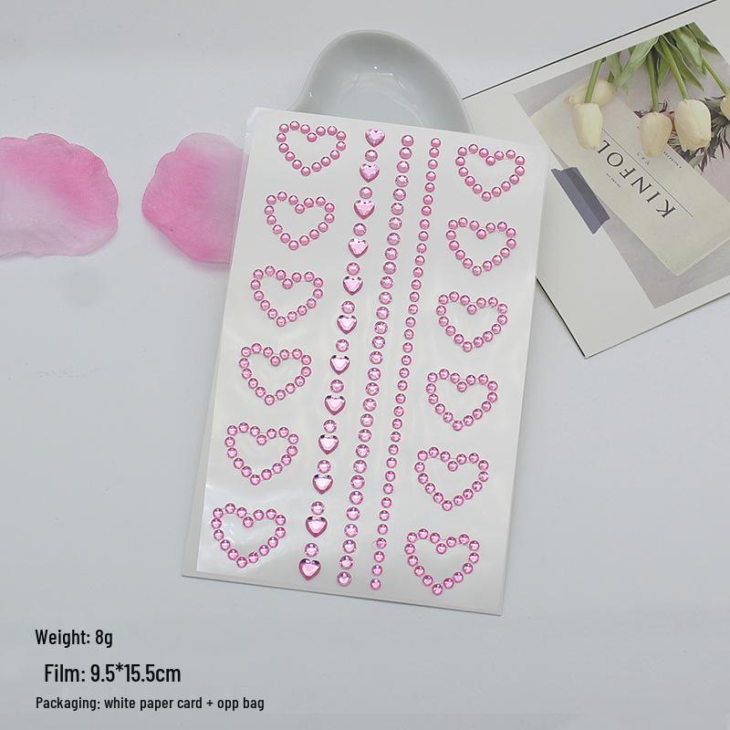 New Children's DIY Star Photo Album Journal with Creative Rhinestone Stickers