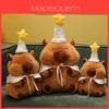 Süßeres Capybara Plüschtier mit Stern-Geburtstagshut für Kinder Sammler