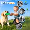 ElevaPulse 4-Pack Peanut Dog Toys, Indestructible Chew Toys for Dental Care & Mental Stimulation, Interactive Fun for Small Medium Large Dogs