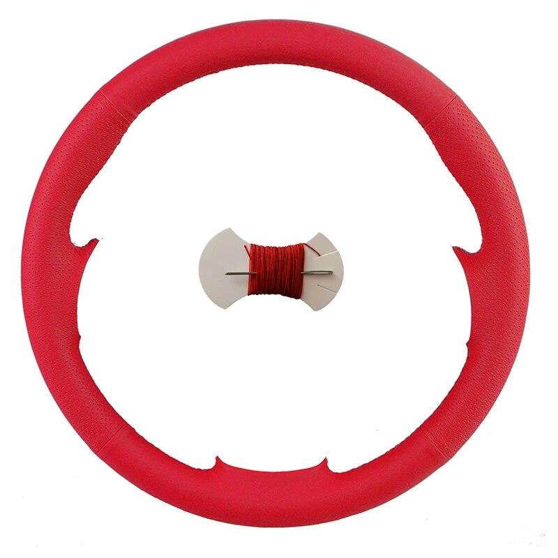 Hand-stitched Artificial Leather Car Steering Wheel Cover For Toyota Vios Corolla Mark 2 for Lexus GS43 Steering Wheel Braid