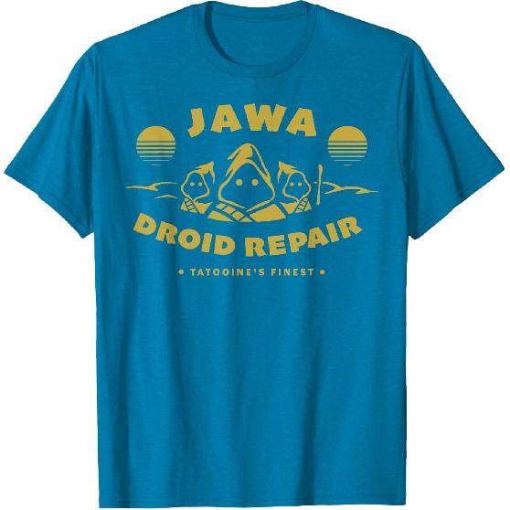 Star Wars Jawa Droid Repair Tatooine's Finest Disney+ T-Shirt