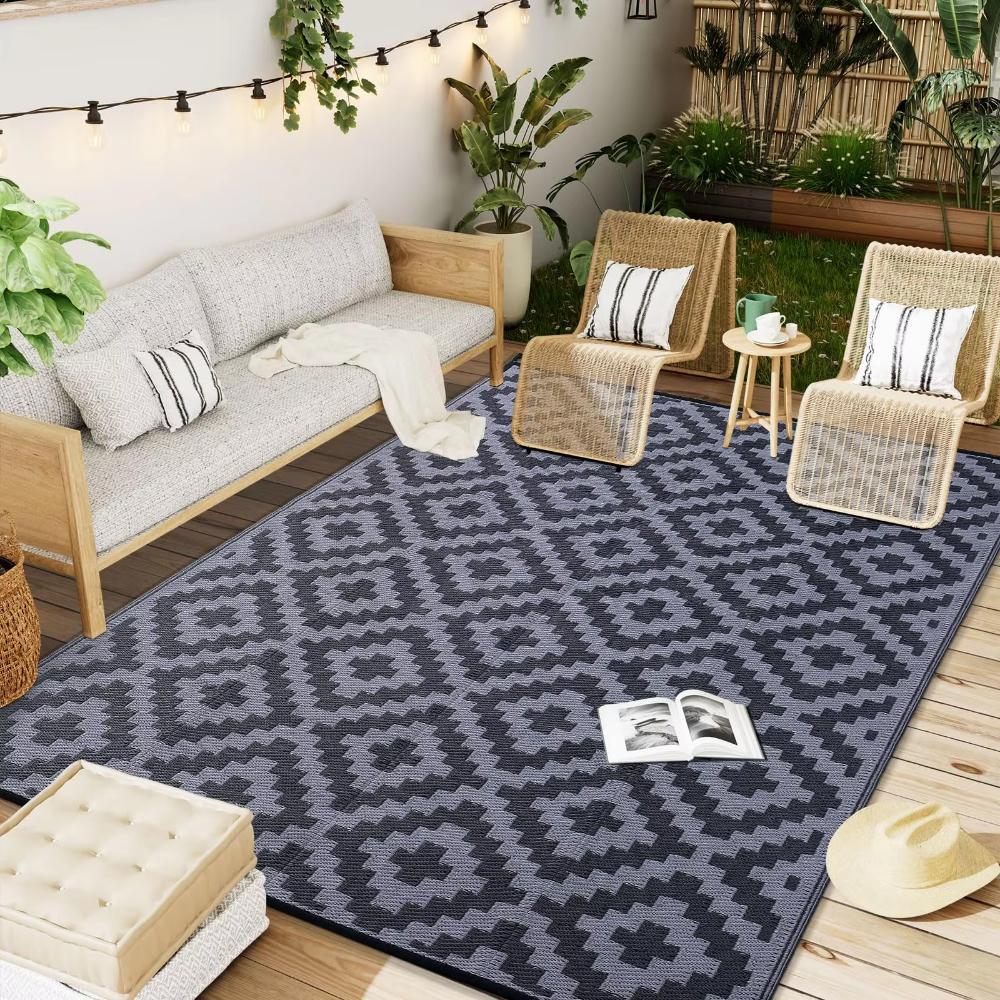 Luxury Black and White Checked Carpet Living Room and Bedroom Non-Slip Floor Mat Lounge Aisle Area Rug Easter Festival Gift