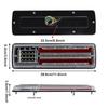 Truck Tail Turn Brake Reverse Flowing Turn Position Tail Warning Set of 2 X-STYLE Lights, LED, 12V, 3-Color, Steady-On/Sequential Signals, Yellow,