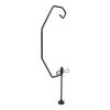 Portable Camping Lamp Hanger, Fly Coils Lantern Stand Magnetic Base Stand with   Holder for Garden and Hiking Trips