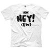RJ City Hey EW ON WHITE AEW Official TShirt Unisex T-Shirt