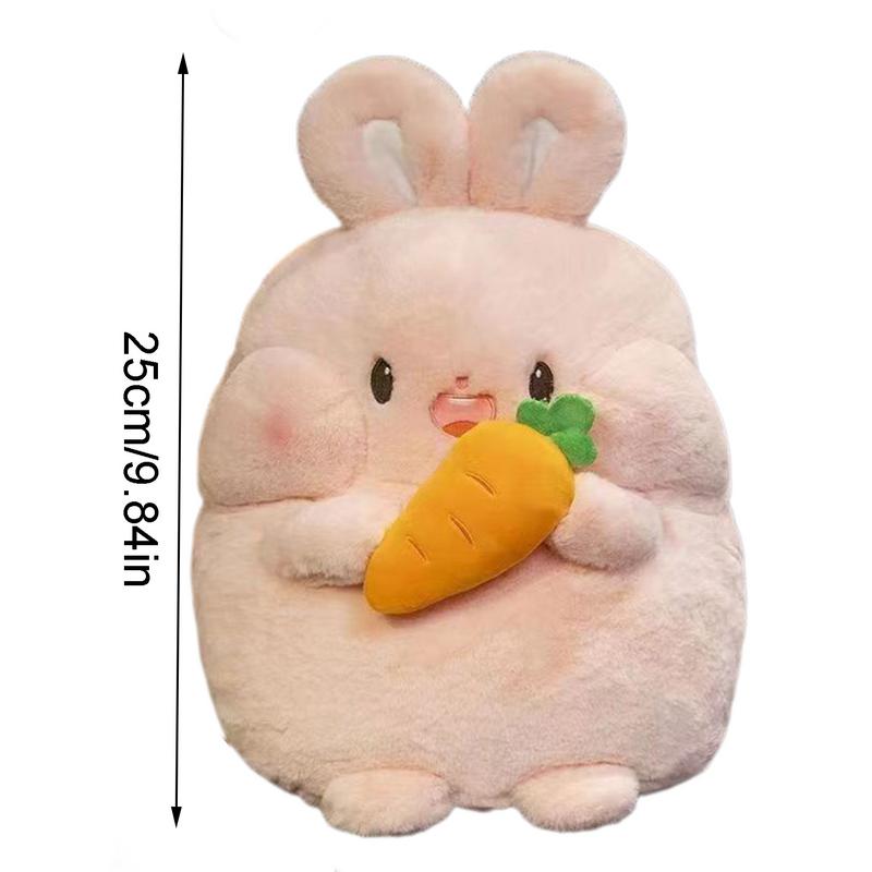 Plush Animals Stuffed Swine Hug Cabbage Soft Stuffed Animal 9.84 Inch Cute Plushies Toy Rabbit Dog Chicken Doll Pillow