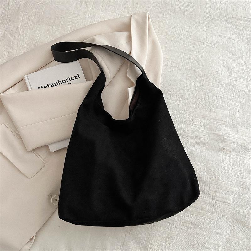 Women Fashion Large Capacity Simple Casual Tote Shoulder Handbag