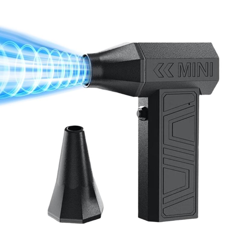

Boosts Fan Mini Blower 105000RPM Powerful Air Dusters Electric Dusters Simple to Operate for Electronics & Outdoor Use чёрный