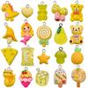 DIY Resin Pink Bear Lollipop Ornaments: Necklace, Earrings, Key Pendant Accessories
