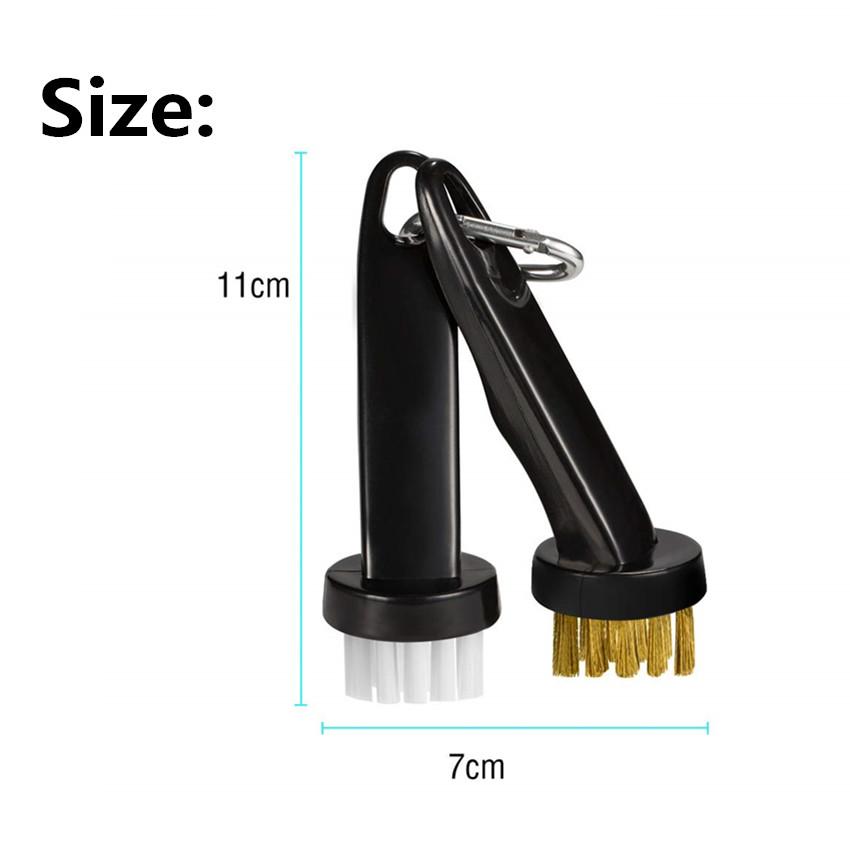 Golf Brush Cleaner Tools Club Cleaning Brush for Woods Iron Clubs Head Groove Wedge Set