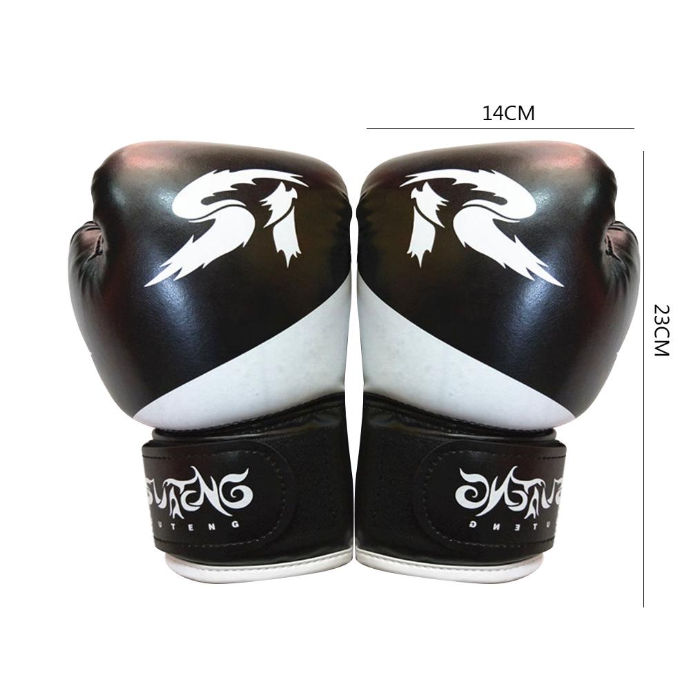 Thickened Boxing Gloves MuayThai Sanda Professional Competition  for Training Sandbag Fighting Taekwondo Adult Kid Sport Supplie