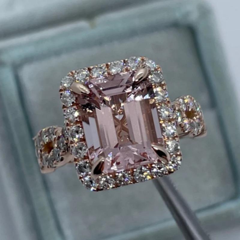 

Кольца для женщин с блестящим цирконием, свадебные женские аксессуары, необычное предложение, кольцо в подарок, модные ювелирные изделия 6