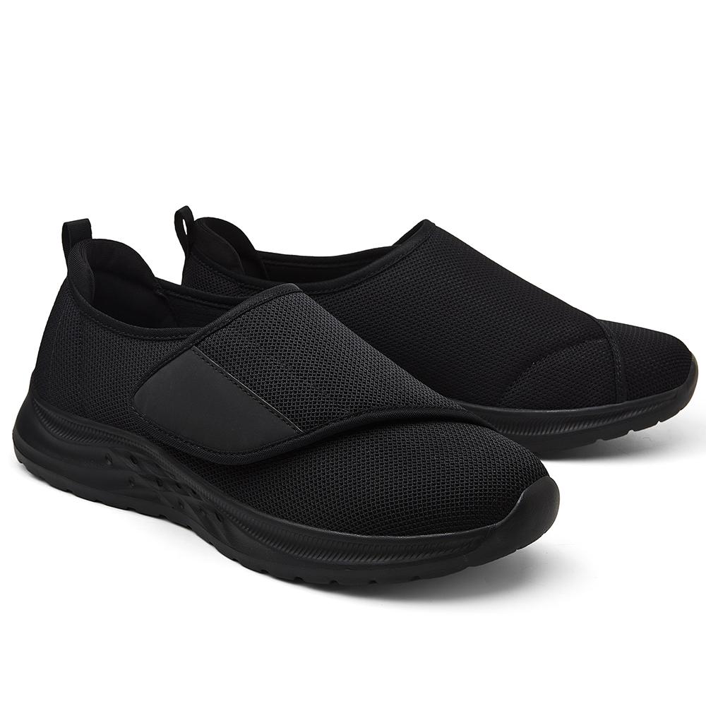 Wide Toe Sneakers For Fat Foot Diabetes Shoes Hallux Valgus Bunion Orthopedics Swollen Feet Thumb Eversion Footwear