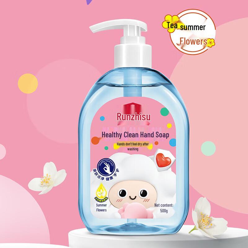 Liby Runzhisu Antibacterial Hand Wash, Summer Blossoms