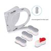 4PCS Toilet Seat Spacers With Strong Adhesive Design Quick Install AntiSlip ABS Toilet Lid Bumper Bathroom Accessories