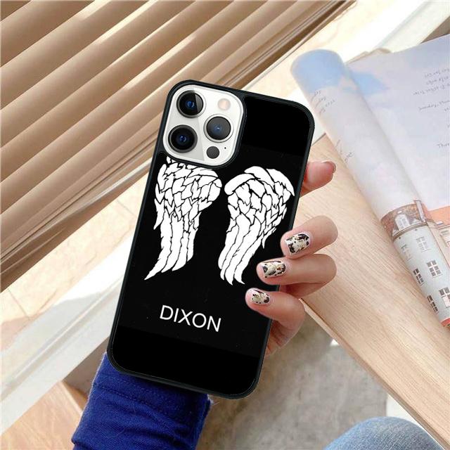 

Daryl Dixon Walking Dead Wings Phone Case Cover For iPhone 17 Air 15 16e Pro Max 14 13 12 11 Pro Max Plus Coque iPhone 17pro max
