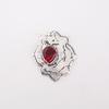 Pink Rubellite Gemstone 925 Sterling Silver Jewelry Pendant 1.29" Gift For Wife CP-32-14