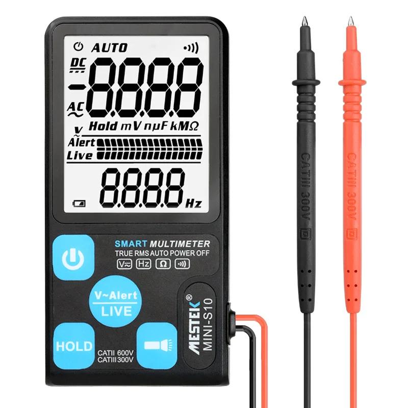 

Міні Мультиметр Нового Покоління Розумний Інтелектуальний Цифровий Мультиметр Ом Ємність Гц AC DC NCV Просунутий Мультитестер