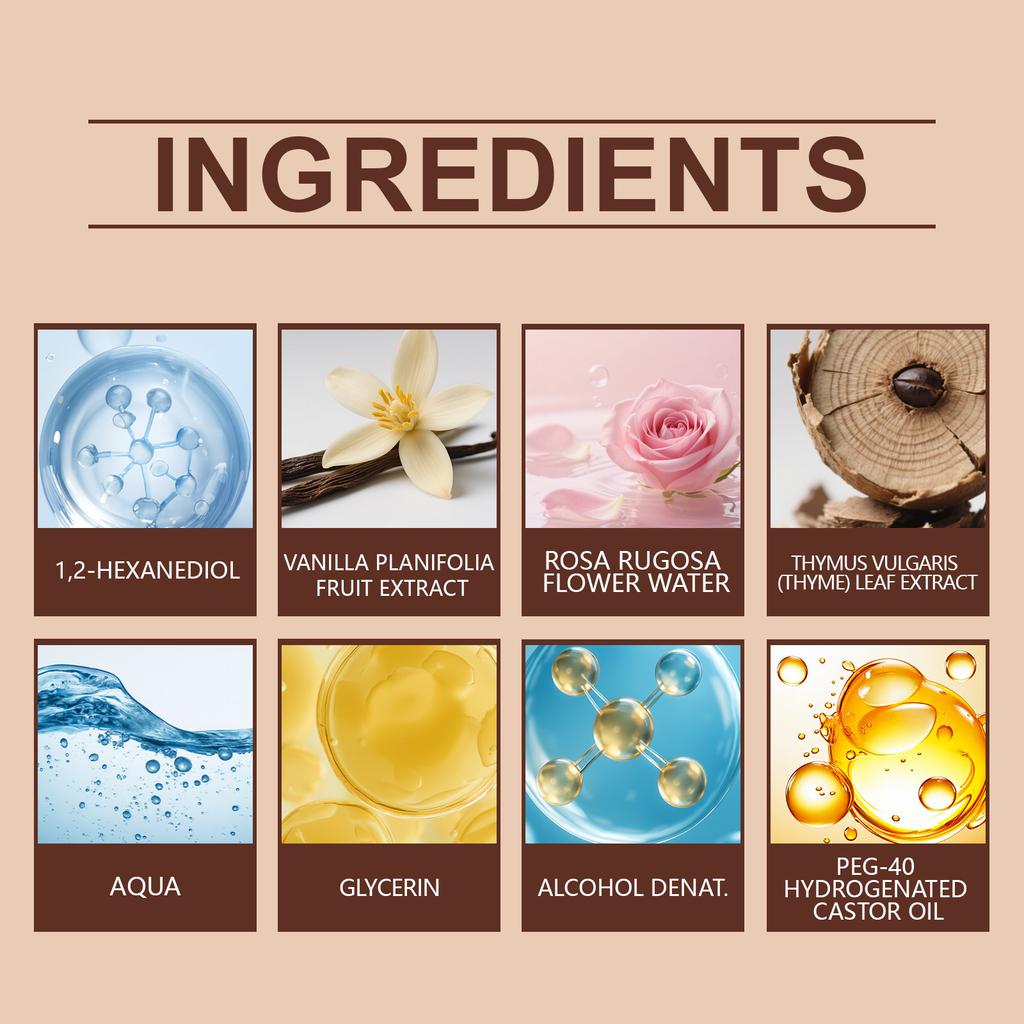 Perfume Spray, Cream, Long-lasting Layering, Sweet And Delicate , Portable, Light Aroma Spray,15ML