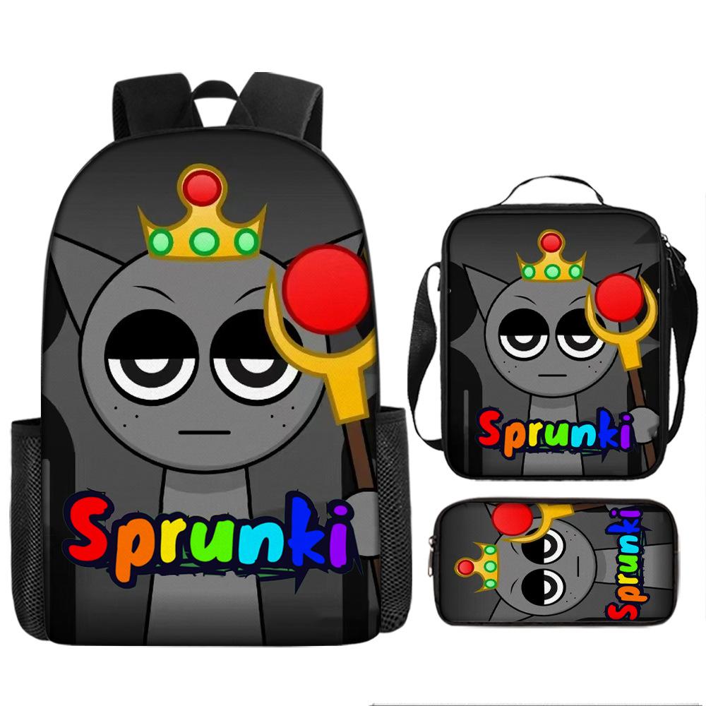 Rhythm Box Schoolbag Cartoon Animation Primary School Third or Fourth Grade Light Burden Reduction Primary and Secondary School Student Storage Bag
