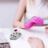 Acrylic Nail Art Display Stand Portable Home Salon   Practice Nail Tip Holder for Novice Nail Artist