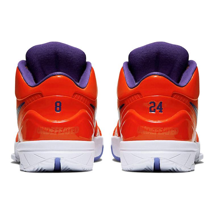 New Nike X Undefeated Kobe 4 Protro 'Team Orange' CQ3869-800