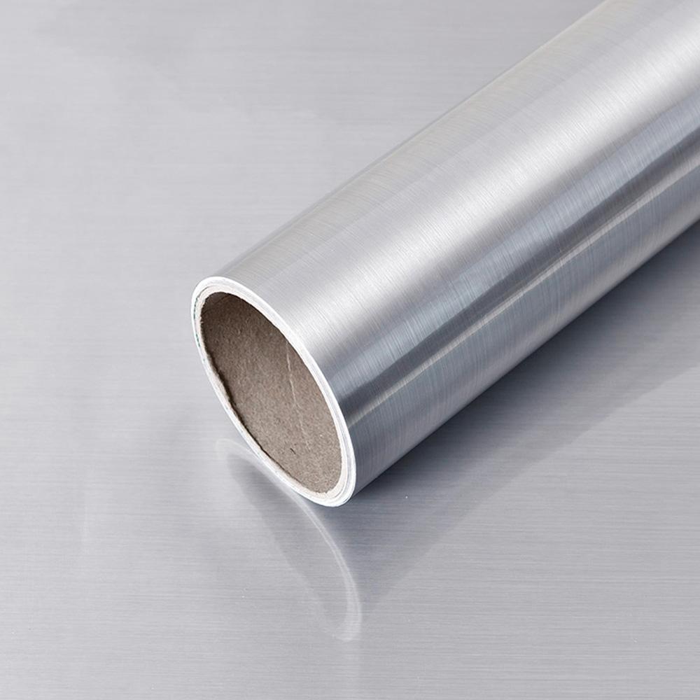 

Самоклеящаяся наклейка на стену для кухни, украшение для дома, контактная бумага, декоративная пленка серебряный