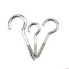20 Pcs Stainless Steel Eye Screws Hooks Self-Tapping Ceiling Hooks
