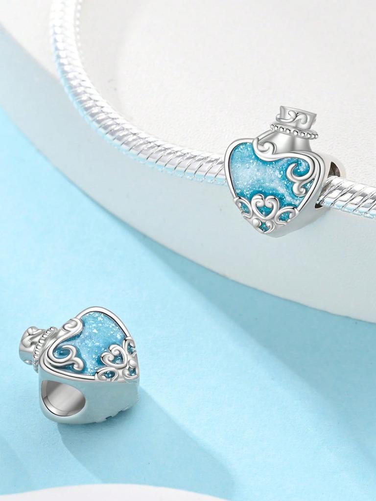 Charms Plata Starry Sky Beads Charm Copper Plated Fit Charms Copperoriginal Bracelet For Jewelry Making Diy Charm