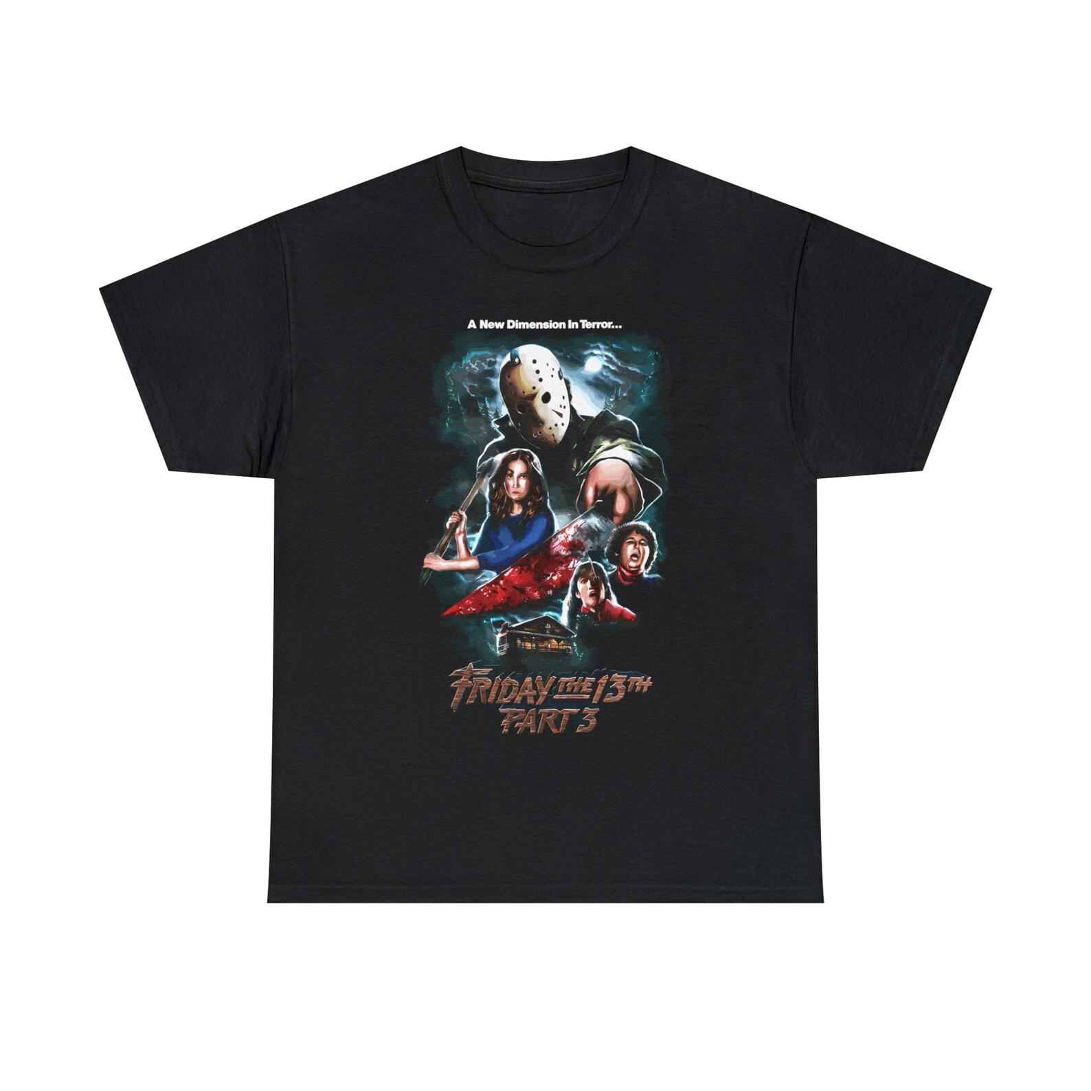 Friday the 13th Part 3 3D - Artist 2 Gildan Unisex Heavy Cotton Tee 140
