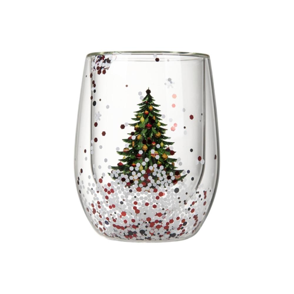 Transparent Coffee Milk Mug Tea Espresso Cup Heat-resistant Christmas Gift Gift Giving