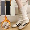 Winter Knit Leg Warmers For Women Stretchy Boot Socks Cozy Over Knee Ankle Warmers Fall Fashion Layering Thick Foot Covers
