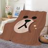 Cute L-LINE F-FRIENDS Skicomfort Warm Soft Baby Blanket Suitable Home Kid Lunch Blanket Suitable for Home Office Daily Use Cover