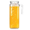 Glass Beverage Jug with Lid 1.1L