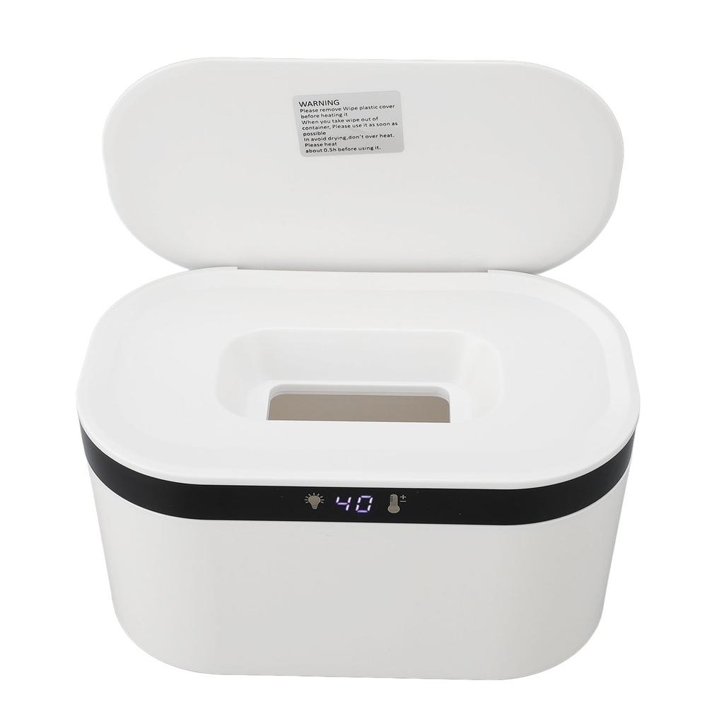 Baby Wipe Warmer with Night Light LED USB 3 Modes Adjustable Portable Wet Wipe Dispenser Warmer for