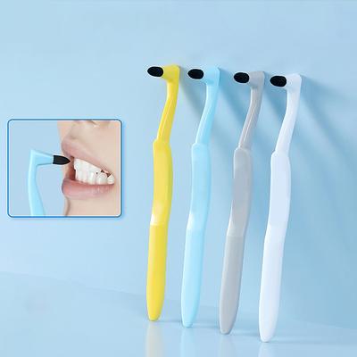 Manuel Diş Lekesi Çıkarma Fırçası Taşınabilir Diş Tartarı Temizleyici Ağız Derin Temizliği İçin Diş Sağlığı Bakım Aracı Güçsüz Çalışma