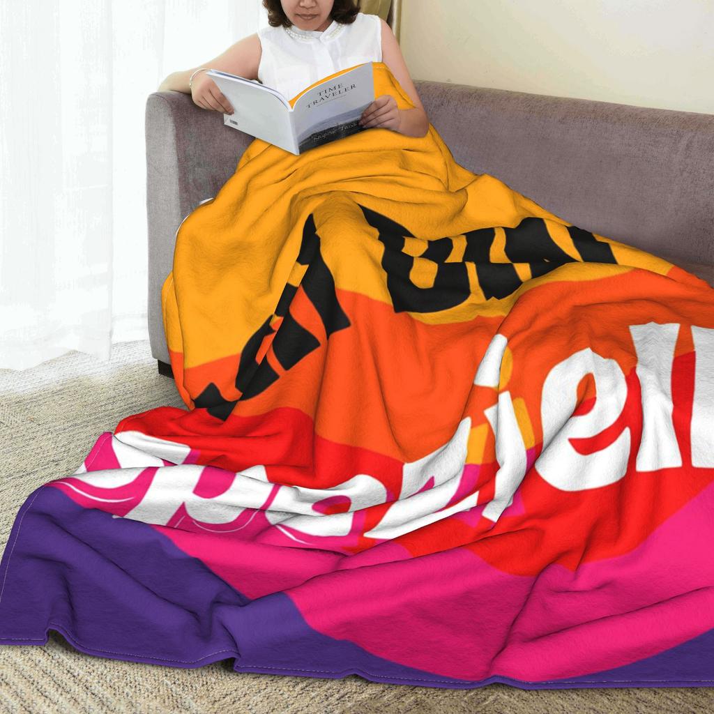 Flanell-Kuscheldecke Paulaner Spezi Logo Warme Plüschdecken Weiche Tagesdecke für Bett Wohnzimmer Zuhause Picknick Sofa