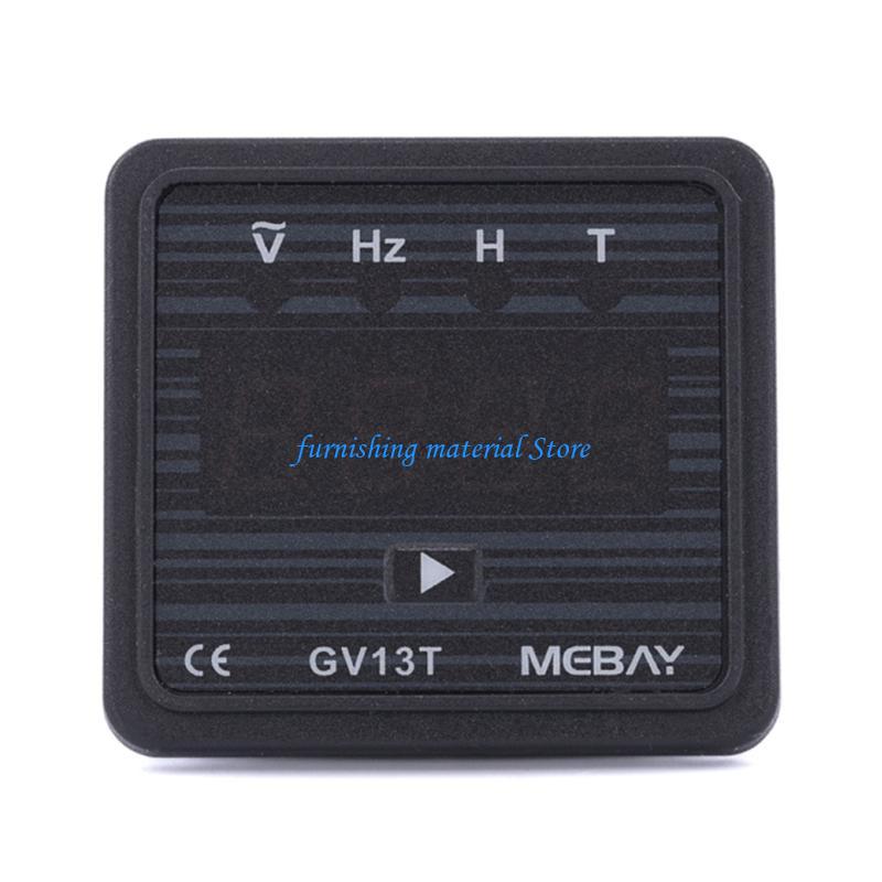 Y5GD AC220V Generator Digital Time- Power Frequency Monitoring Meter GV13T