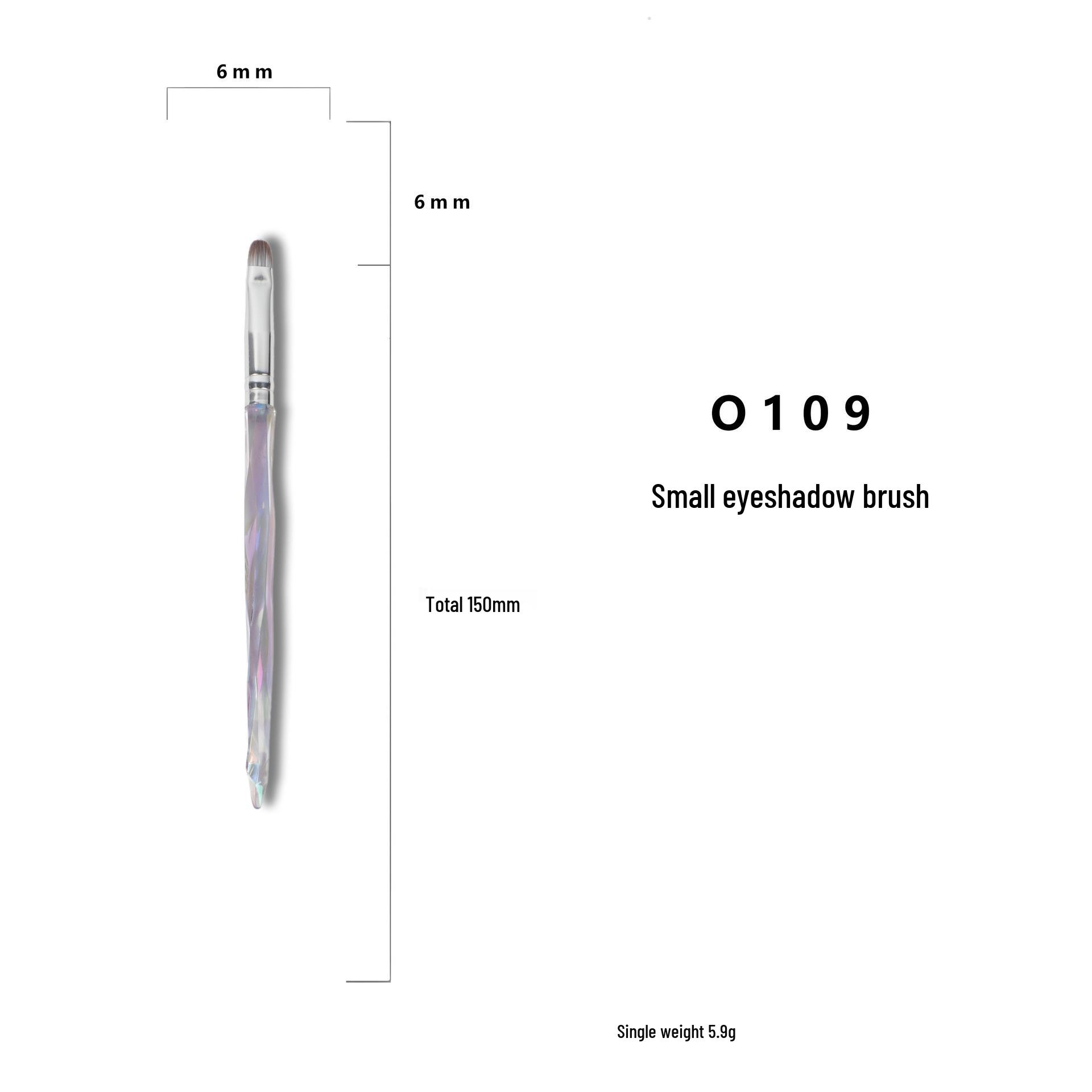 

Прозрачная портативная кисть для рассыпчатой пудры: Набор кистей с мягкой щетиной для румян, консилера и фиксации макияжа